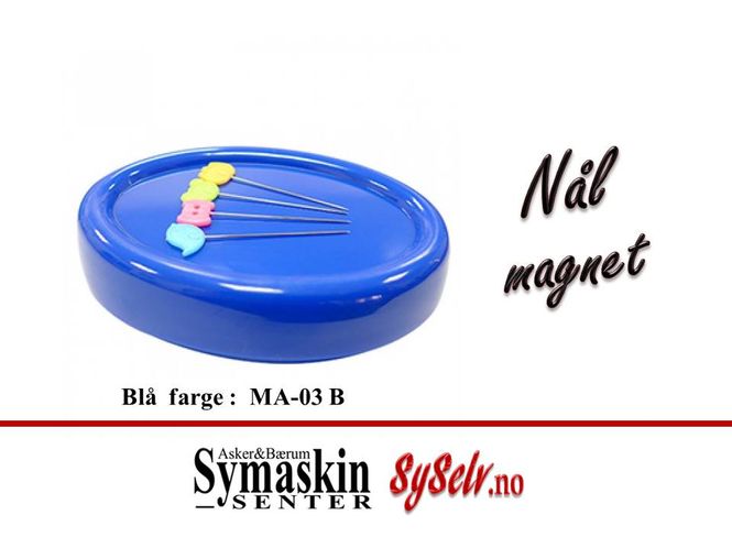 Hovedbilde Nålmagnet Blå