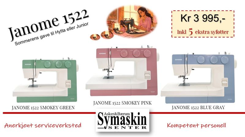 Janome 1522 Smokey Pink