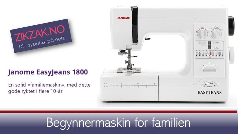 Janome Easy Jeans 1800 