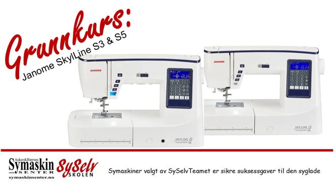 Hovedbilde Grunnkurs 03.Februar  Janome ...
